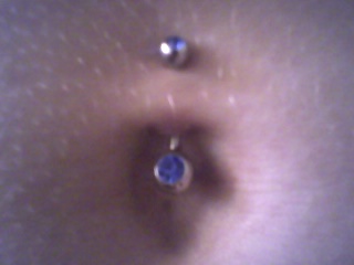 my navel piercing 2007