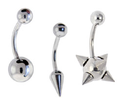 Stainless Stell Belly Button Rings