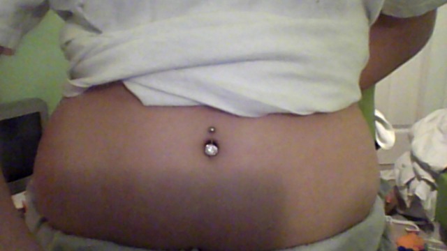 Successful Belly Button Self-piercing Story